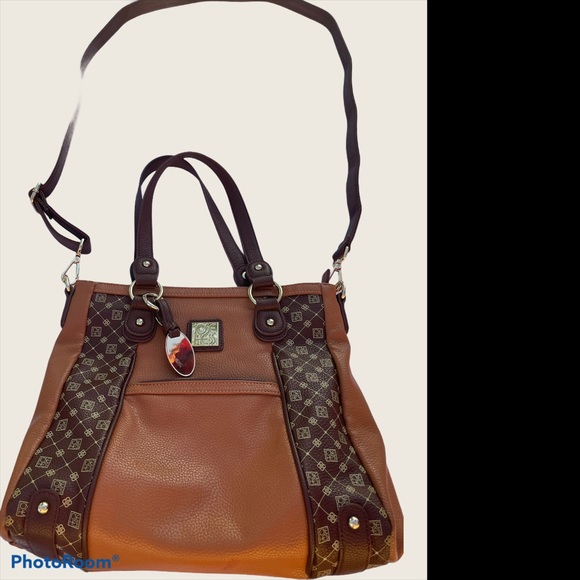 Jose Hess Personalized Satchel Handbag with strap - Picture 4 of 4